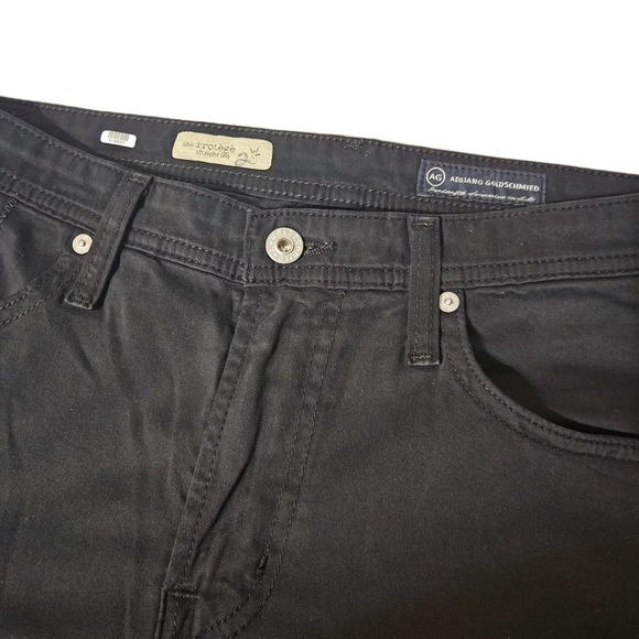 AG Adriano Goldschmied Jeans Mens 33x34 The Protege Straight Leg Black - Picture 2 of 10